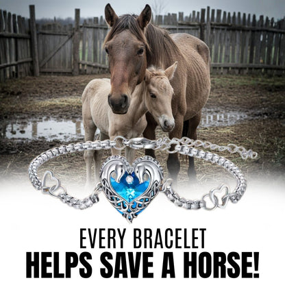 Horse Mission Silver Bracelet