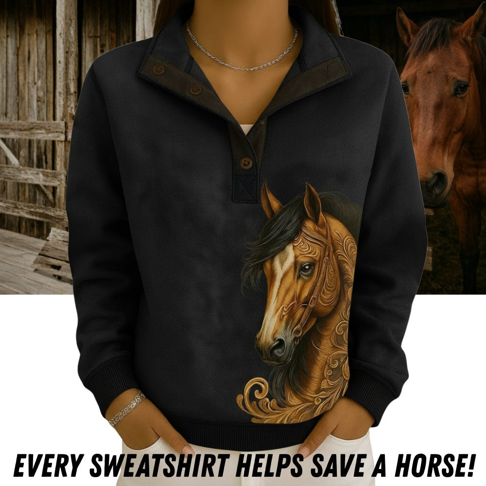 Horse Mission Pullover Sweatshirt