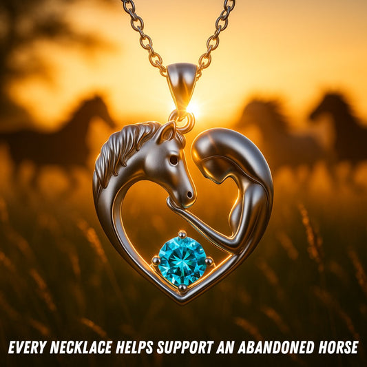 Horse Mission Necklace (925 Sterling Silver)