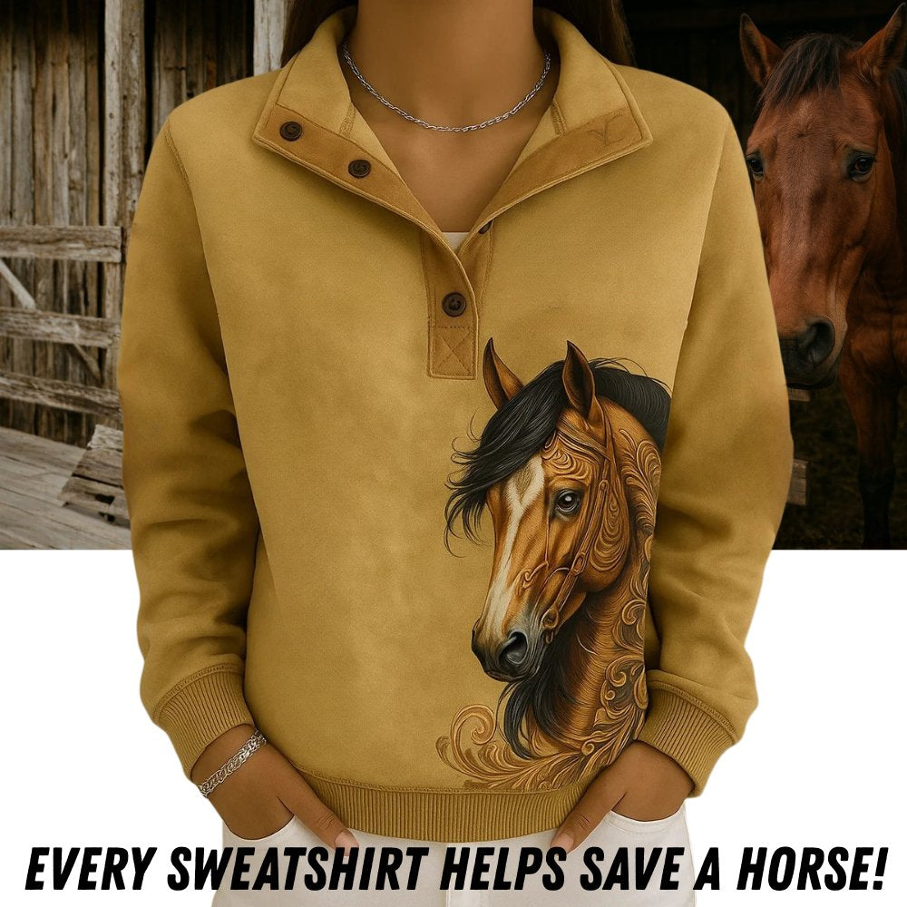 Horse Mission Pullover Sweatshirt