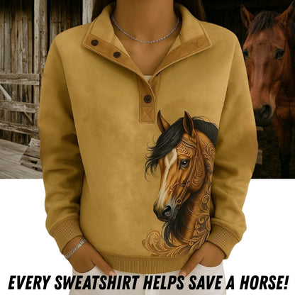 Horse Mission Pullover Sweatshirt