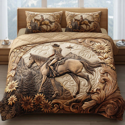Horse Bedding 3-Piece Set