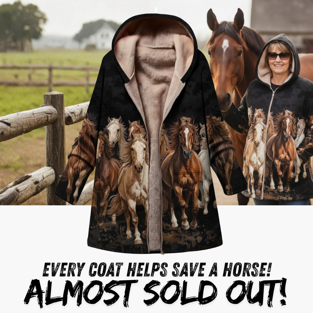 Women's Winter Warm Horse Coat