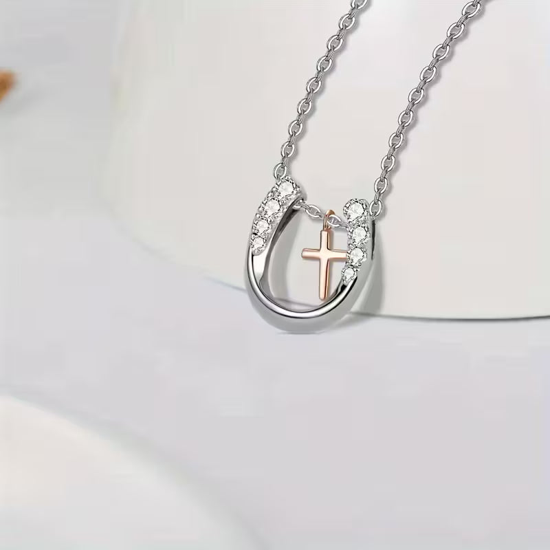 Horse Mission Silver Necklace