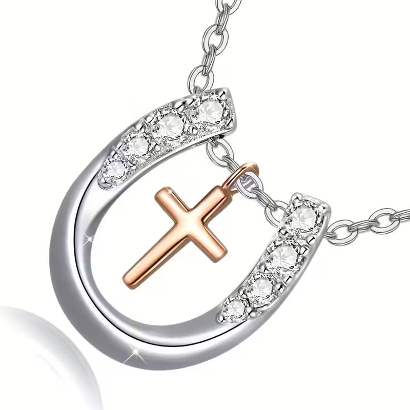 Horse Mission Silver Necklace