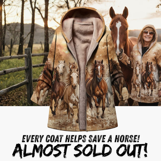 Women's Winter Warm Horse Coat